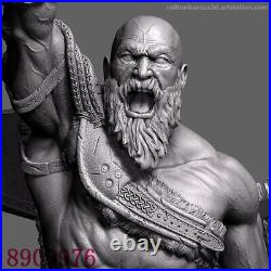 Kratos 3D Printing Figure Unpainted Model GK Blank Kit Sculpture New In Stock