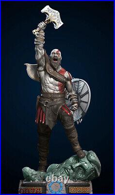 Kratos 3D Printing Figure Unpainted Model GK Blank Kit Sculpture New In Stock