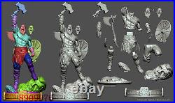 Kratos 3D Printing Figure Unpainted Model GK Blank Kit Sculpture New In Stock
