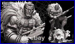 Kraven the hunter resin scale model kit unpainted 3d print