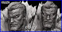 Kraven the hunter resin scale model kit unpainted 3d print