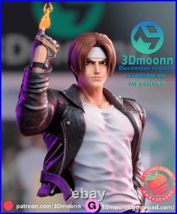 Kyo Kusanagi- The King of Fighters Fan Art Kit 18 Scale (9 inch) 3Dmoonn