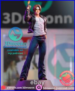 Kyo Kusanagi- The King of Fighters Fan Art Kit 18 Scale (9 inch) 3Dmoonn