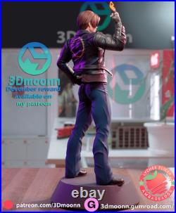 Kyo Kusanagi- The King of Fighters Fan Art Kit 18 Scale (9 inch) 3Dmoonn