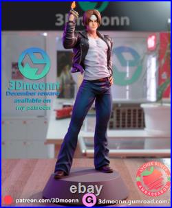 Kyo Kusanagi- The King of Fighters Fan Art Kit 18 Scale (9 inch) 3Dmoonn
