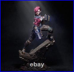 LOL Officer Vi 3D Printing Figure Unpainted Model Sculpture GK Blank Kit New