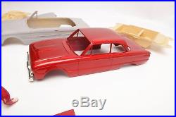 LOT 4 Resin 1/25 1960-1965 Ford Falcon Bodies, Painted/Started, As Is