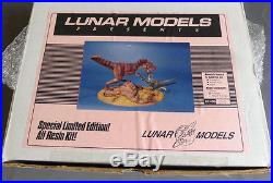 Lunar Models T-rex Vs Veloctraptors Resin Model Kit # 4