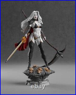 Lady Death 3d Printed Model Unassembled Unpainted 1/10-1/3