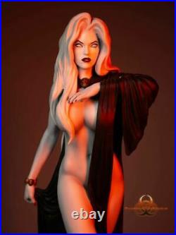Lady Death Seductress Limited UnPainted Resin Model Kit Statue