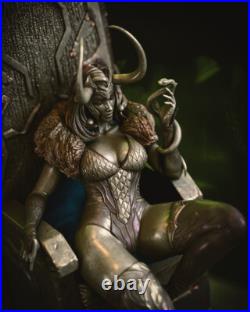 Lady Loki 3D Printing Unassembled Unpainted Model Kits Resin Garag Kits