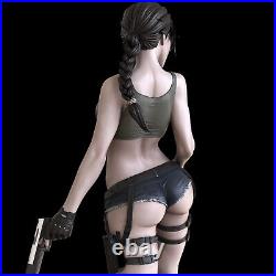 Lara Croft+NSFW 1/12 3D Printed 12K Figure Resin Model Kit Unassembled