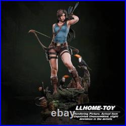 Lara Croft Resin 16 Scale Model Kit Unpainted 3d Print GK Statue Figure