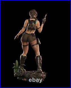 Lara Croft Tomb Raider 3D Printed 12K Figure Statue Resin Model Kit Unassembled