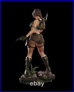 Lara Croft Tomb Raider 3D Printed 12K Figure Statue Resin Model Kit Unassembled