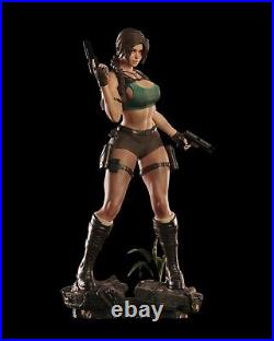 Lara Croft Tomb Raider 3D Printed 12K Figure Statue Resin Model Kit Unassembled