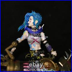 League of Legens-Jinx 3D Printed 12K Figure Statue Resin Model Kit Unassembled