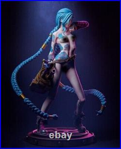 League of Legens-Jinx 3D Printed 12K Figure Statue Resin Model Kit Unassembled