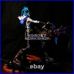 League of Legens-Jinx 3D Printed 12K Figure Statue Resin Model Kit Unassembled