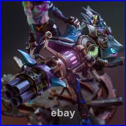 League of Legens-Jinx 3D Printed 12K Figure Statue Resin Model Kit Unassembled
