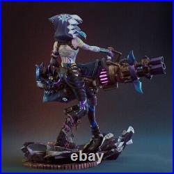 League of Legens-Jinx 3D Printed 12K Figure Statue Resin Model Kit Unassembled