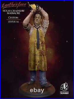 Leatherface Resin Model Kit, 80's horror 90mm-1/4 Scale available