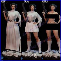 Leia Gunner 1/8 1/6 1/4 3D Print Model Kit Unpainted Unassembled 3 Ver NSFW