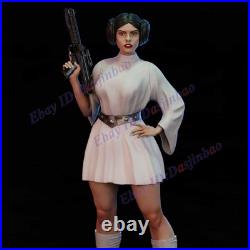 Leia Gunner 1/8 1/6 1/4 3D Print Model Kit Unpainted Unassembled 3 Ver NSFW