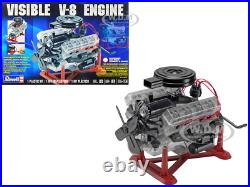 Level 5 Model Kit Visible V-8 Engine 1/4 Scale Model By Revell 85-8883