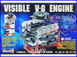 Level 5 Model Kit Visible V-8 Engine 1/4 Scale Model By Revell 85-8883