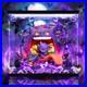 Lighted Display Case Fit PPAP Gengar Household Resin Garage Kit Figure Model