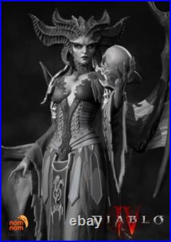 Lilith 1/4 Painted 3D Printed 12K Figure Statue Resin Model Kit Unassembled