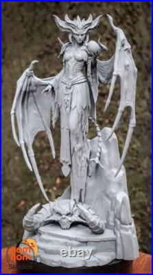 Lilith 1/4 Painted 3D Printed 12K Figure Statue Resin Model Kit Unassembled