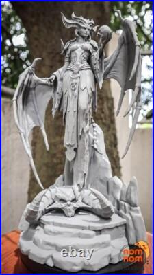 Lilith 1/4 Painted 3D Printed 12K Figure Statue Resin Model Kit Unassembled