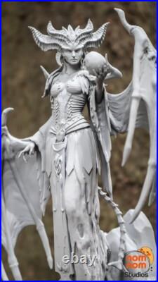 Lilith 1/4 Painted 3D Printed 12K Figure Statue Resin Model Kit Unassembled