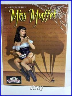 Little Miss Muffet Limited UnPainted Resin Model Kit (Bettie Page)