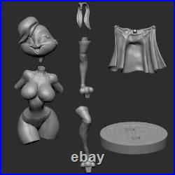 Lola Bunny 1/4 Resin Figure Model Kit Sexy Unpainted Unassembled