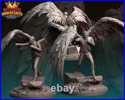 Lucifer Resin Statue Model Kit DC size choices! Unpainted/Unassembled
