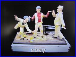 Lunar Resin Model Kit The 3 Three Stooges Out Of Production Rare