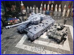 M82A1 Kodiak Superheavy Tank 28mm Scale for Tabletop Wargaming-Resin Model Kit