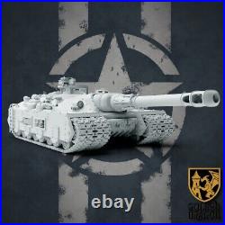 M82A1 Kodiak Superheavy Tank 28mm Scale for Tabletop Wargaming-Resin Model Kit