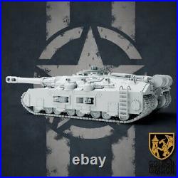 M82A1 Kodiak Superheavy Tank 28mm Scale for Tabletop Wargaming-Resin Model Kit