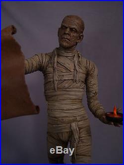 MONSTER THE MUMMY 1/4 SCALE RESIN KIT 20 TALL WithBASE YAGHER SCULPT