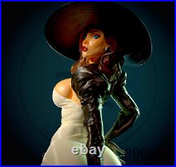 Madame Mirage 3D Printing Figure Unpainted Model GK Blank Kit Sculpture Stock