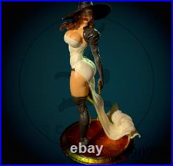 Madame Mirage 3D Printing Figure Unpainted Model GK Blank Kit Sculpture Stock