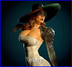 Madame Mirage 3D Printing Figure Unpainted Model GK Blank Kit Sculpture Stock