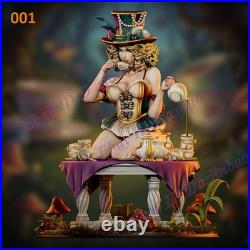 Madhatter Lady 1/8 1/6 1/4 3D Print Model Kit Unpainted Unassembled 3 Ver NSFW