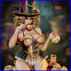 Madhatter Lady 1/8 1/6 1/4 3D Print Model Kit Unpainted Unassembled 3 Ver NSFW