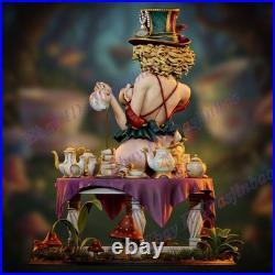 Madhatter Lady 1/8 1/6 1/4 3D Print Model Kit Unpainted Unassembled 3 Ver NSFW