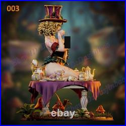 Madhatter Lady 1/8 1/6 1/4 3D Print Model Kit Unpainted Unassembled 3 Ver NSFW